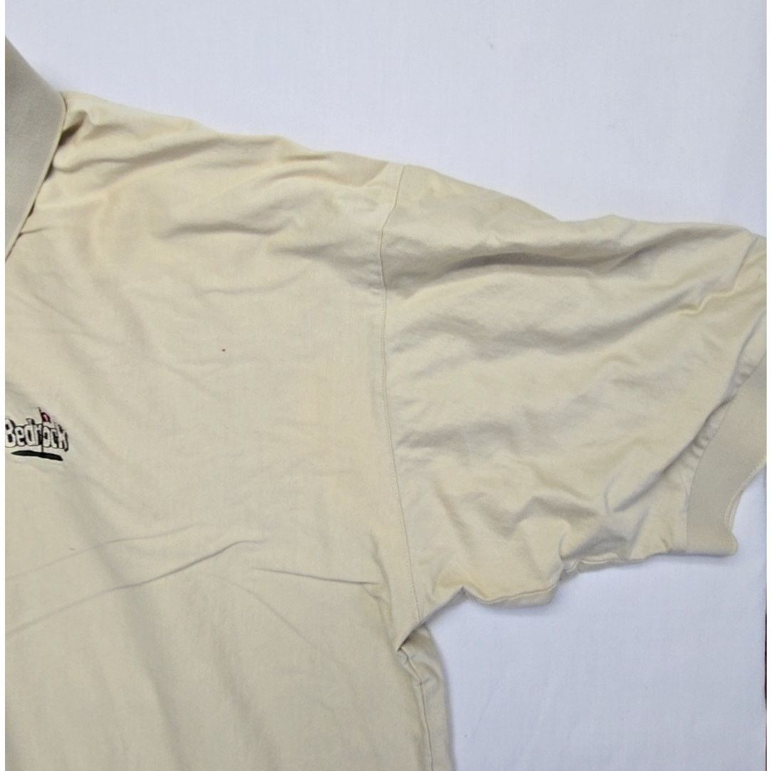 Antigua Vintage Antigua Bedrock Golf Polo Embroidered Beige XXL Size US XXL / EU 58 / 5 - 4 Thumbnail