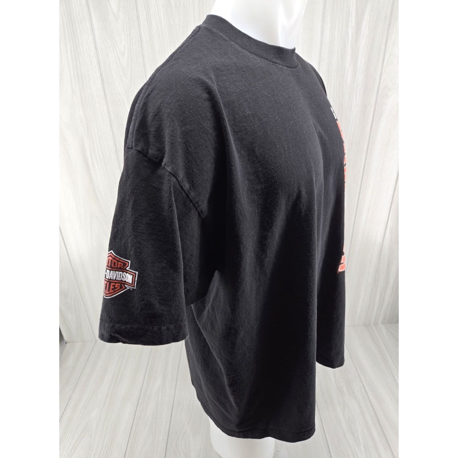 Harley Davidson Harley-Davidson Shirt Mens 2XL Black Natchez Trace Tuscumbia AL 2XL Size US XXL / EU 58 / 5 - 7 Thumbnail