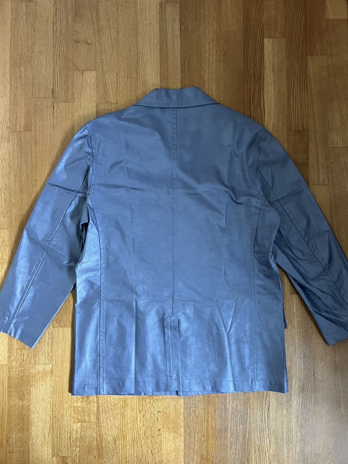 Perry Ellis perry ellis metallic blue coat Size US L / EU 52-54 / 3 - 7 Thumbnail