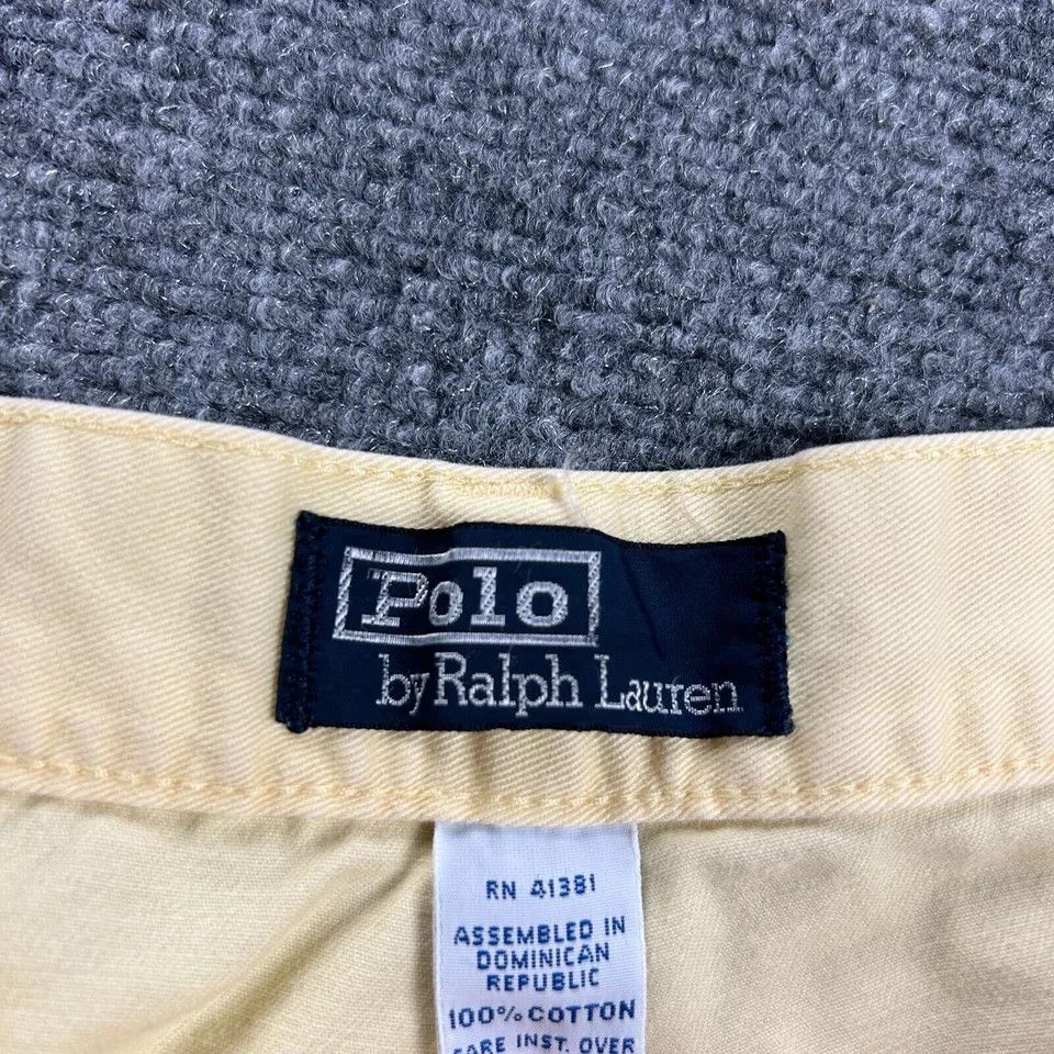 Polo Ralph Lauren Polo Ralph Lauren Shorts Mens 36 Chino Casual Cotton Adults Size US 36 / EU 52 - 6 Thumbnail
