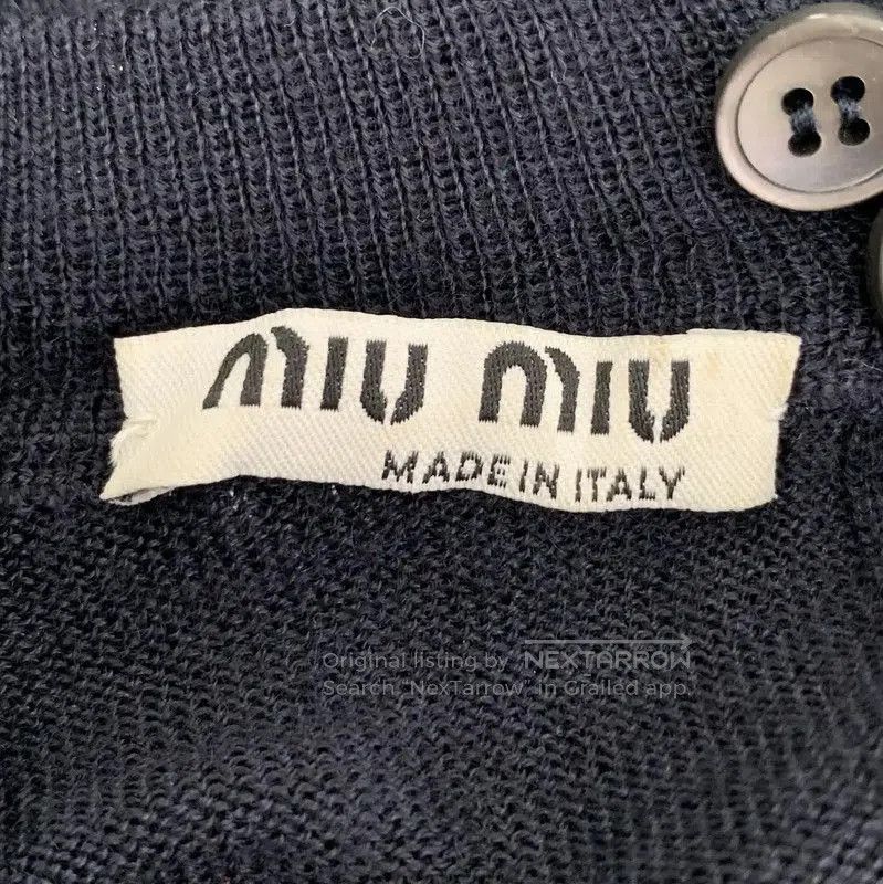 Miu Miu Miu Miu Black Cashmere Pullover Sweater . Size XS / US 0-2 / IT 36-38 - 5 Thumbnail