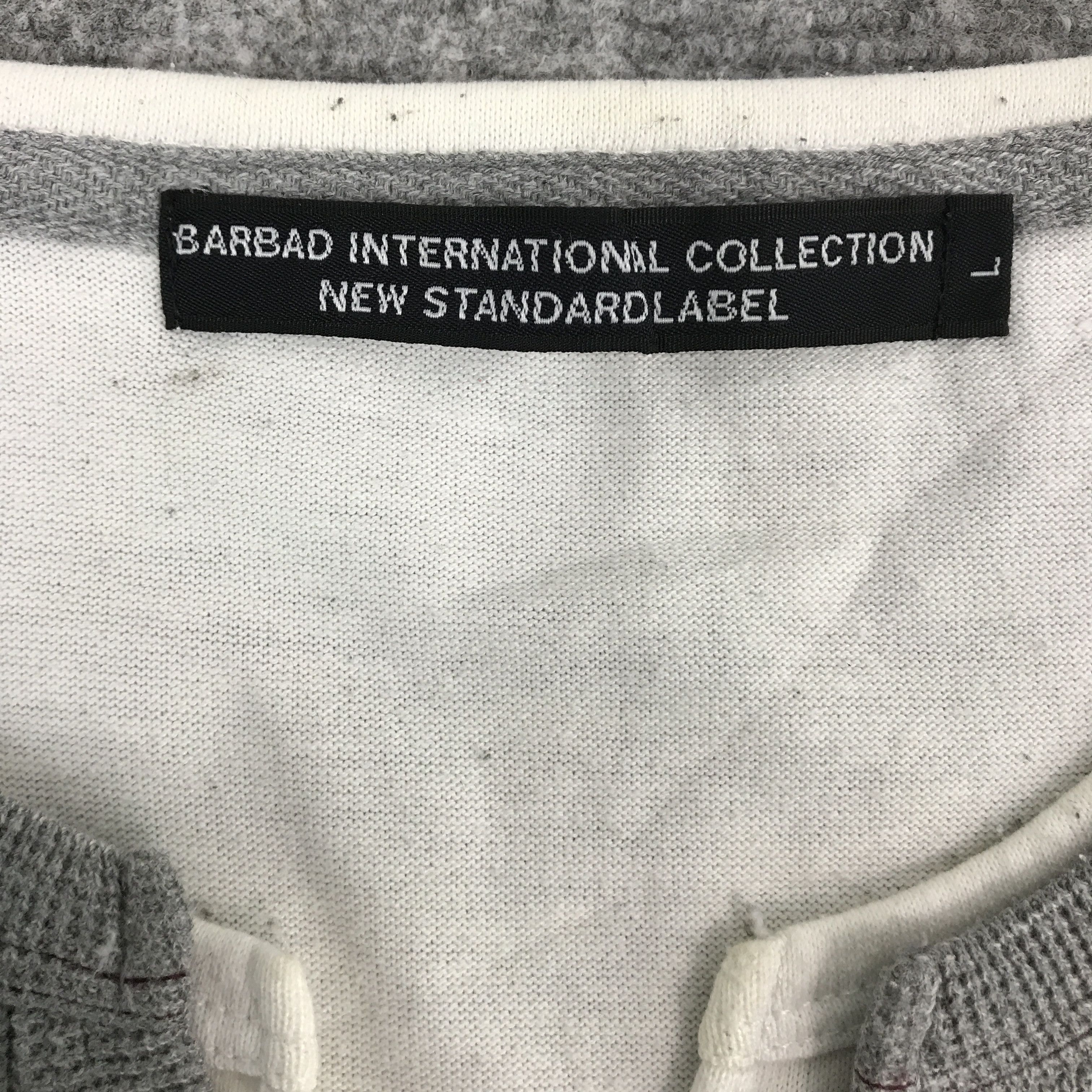 Japanese Brand DOUBLE COLLOR PUNK SYLE NEW STANDARDLABEL TSHIRTS Size US L / EU 52-54 / 3 - 11 Thumbnail