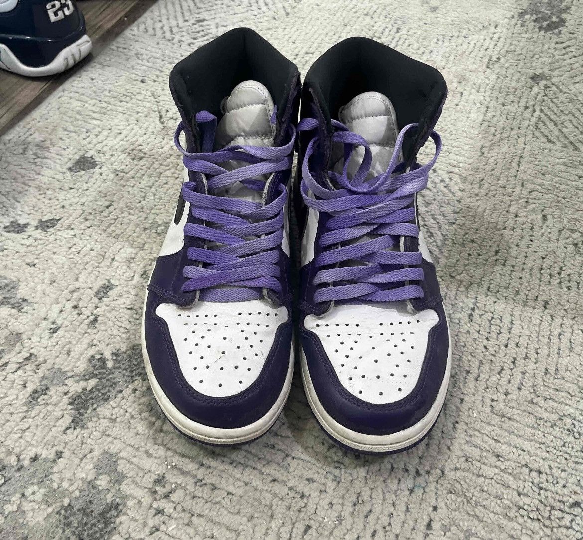Jordan Brand × Nike jordan 1 court purple size 9 Size US 9 / EU 42 - 3 Thumbnail