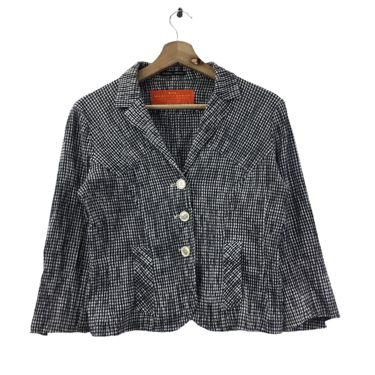 Vintage Vtg MANUAL LABOUR Made In Japan Parka Trench Jacket Size S / US 4 / IT 40 - 1 Thumbnail