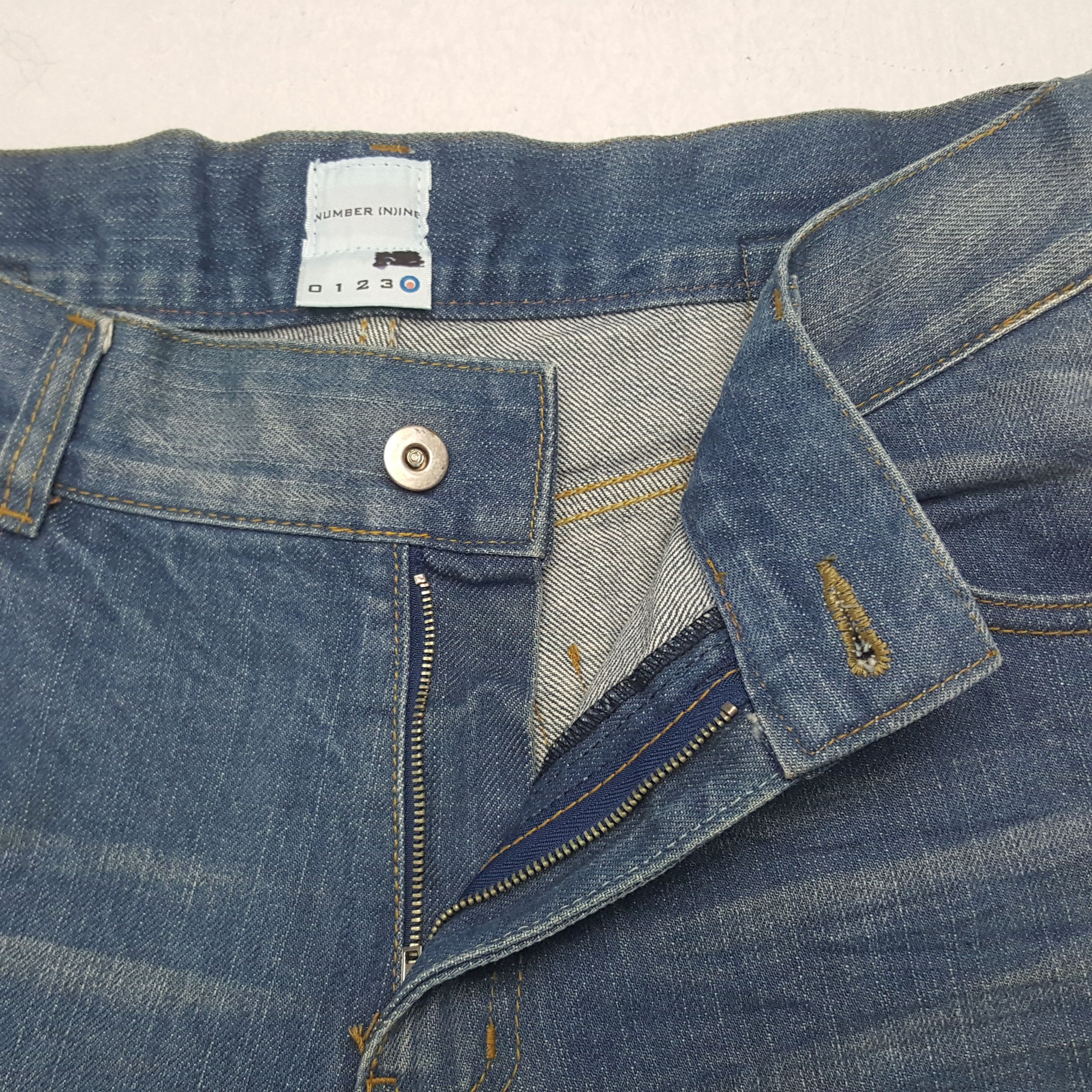 Japanese Brand × Number (N)ine × Vintage Vintage Number (N)ine Japanese Brand Denim Jeans Size US 32 / EU 48 - 7 Thumbnail