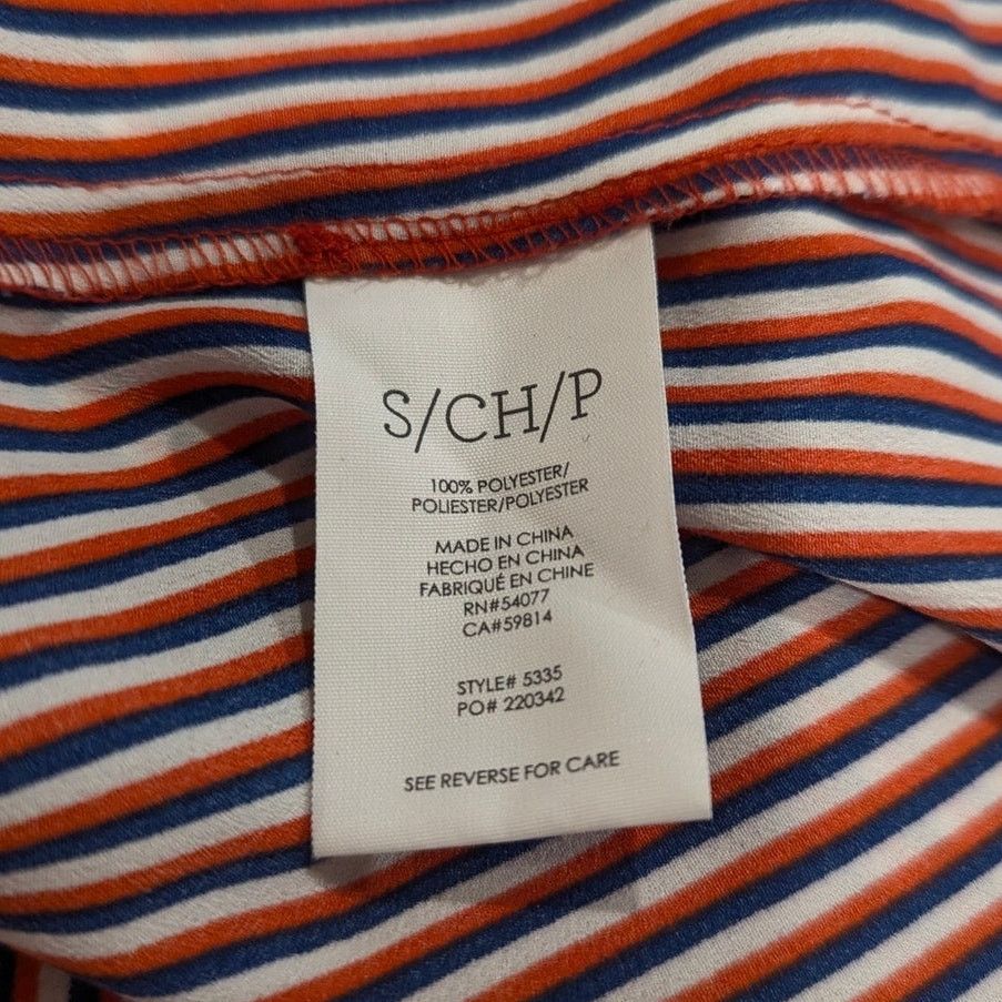 Other Cabi Franklin Red Blue Striped Blouse Small Size S / US 4 / IT 40 - 6 Thumbnail