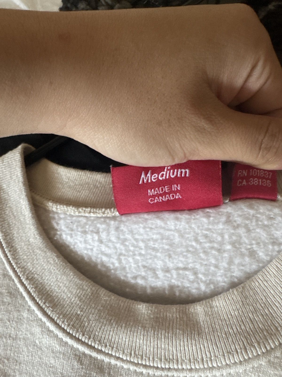 Supreme Supreme Overlap Crewneck Size US M / EU 48-50 / 2 - 8 Thumbnail