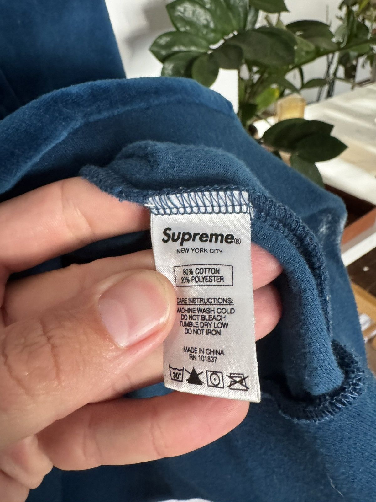Supreme Velour longsleeve polo Size US L / EU 52-54 / 3 - 3 Thumbnail