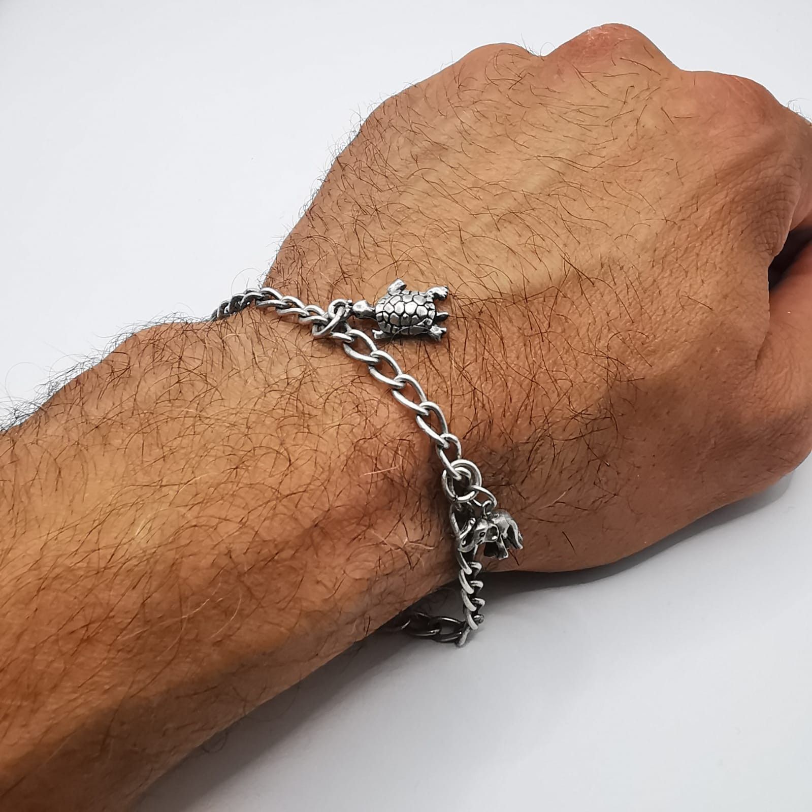 Sterling Silver Vintage Bracelet Jewelry,925 Sterling Silver 12,67g Size ONE SIZE - 1 Thumbnail