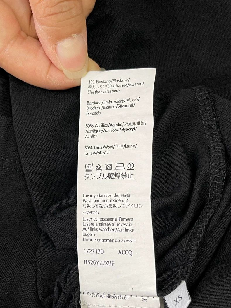 Loewe LOEWE Colorful letter embroidery black short sleeves Size XS / US 0-2 / IT 36-38 - 6 Thumbnail
