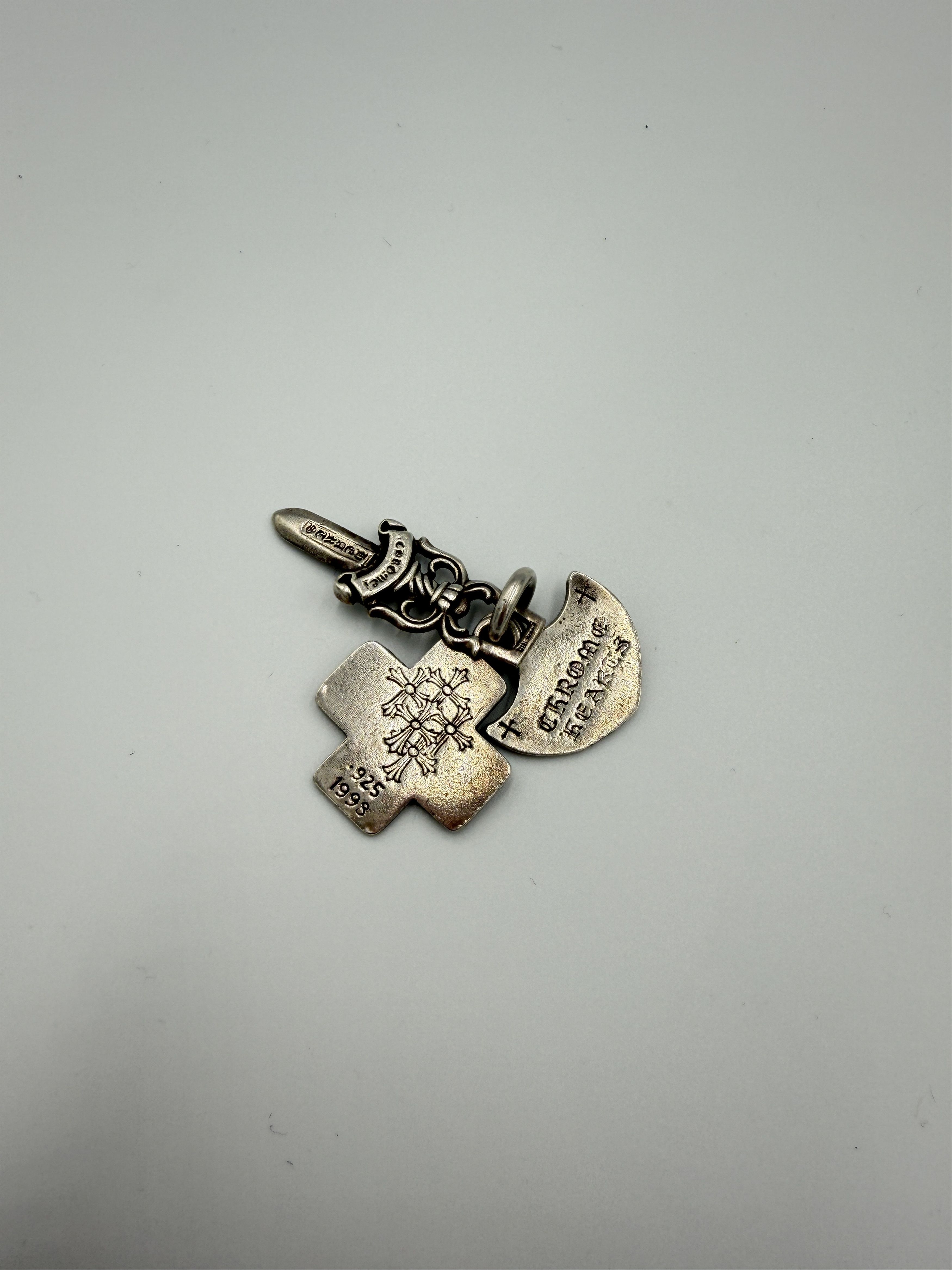 Chrome Hearts Chrome Hearts Silver 3 Trinkets Pendant Size ONE SIZE - 1 Thumbnail