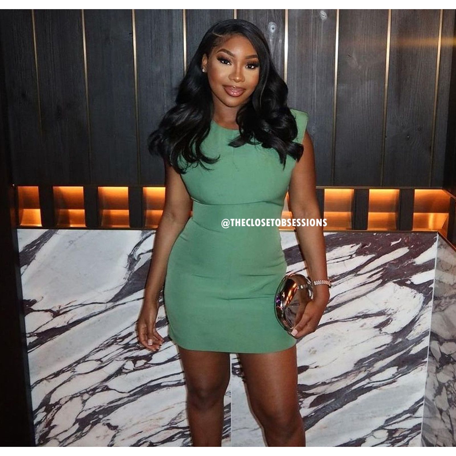 Zara Zara Green Structured Shoulder Pad Mini Dress NWT Size M / US 6-8 / IT 42-44 - 13 Thumbnail
