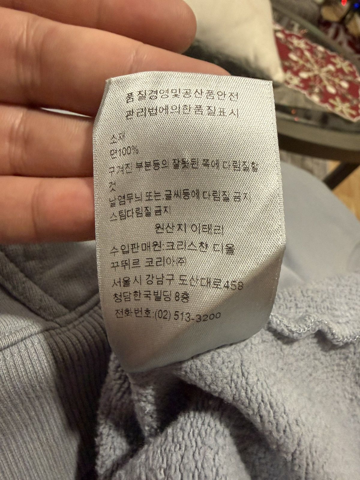 Daniel Arsham × Dior DIOR SS20 Daniel Arsham 2020 Eroded Logo Cotton Hoodie Size US S / EU 44-46 / 1 - 7 Thumbnail