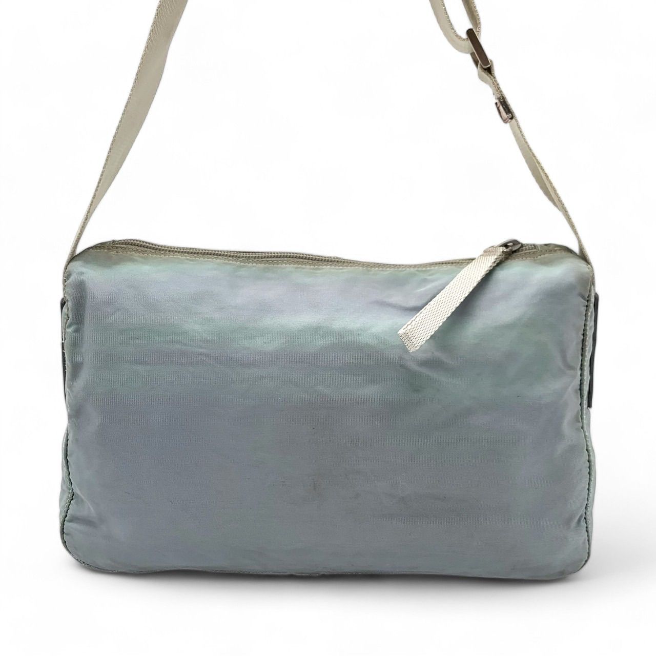 Prada Prada - Shoulder Bag Light Blue Nylon Crossbody Size ONE SIZE - 3 Thumbnail