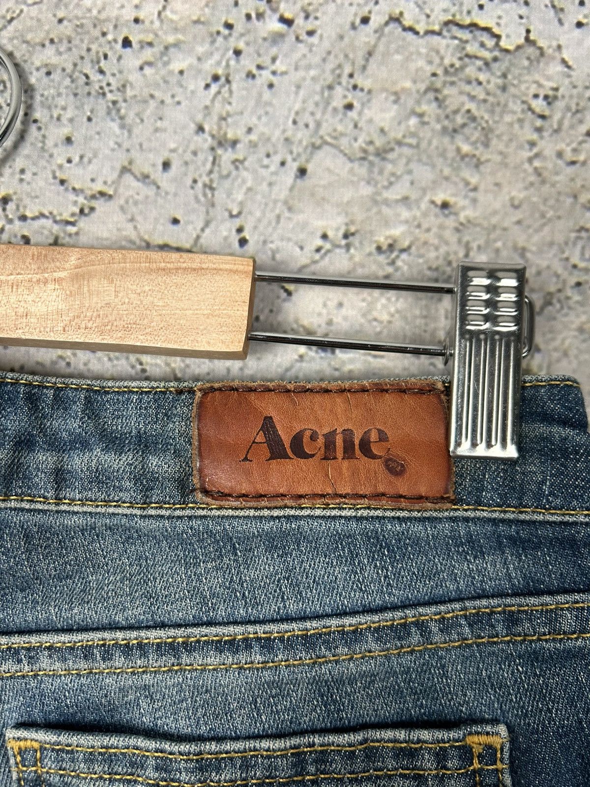 Acne Studios Vintage Acne Kex Le/Blue Denim Pants 90s Avantgarde Jeans Size US 29 - 6 Thumbnail