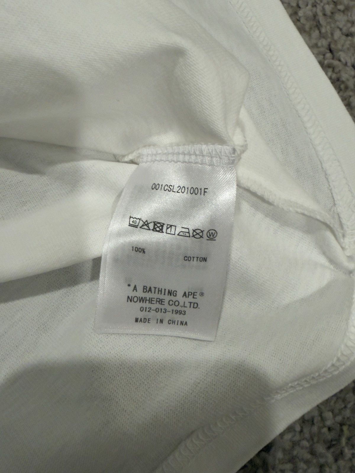 Bape BAPE Japan Exclusive Tee (Harajuku Drop) Size US M / EU 48-50 / 2 - 6 Thumbnail