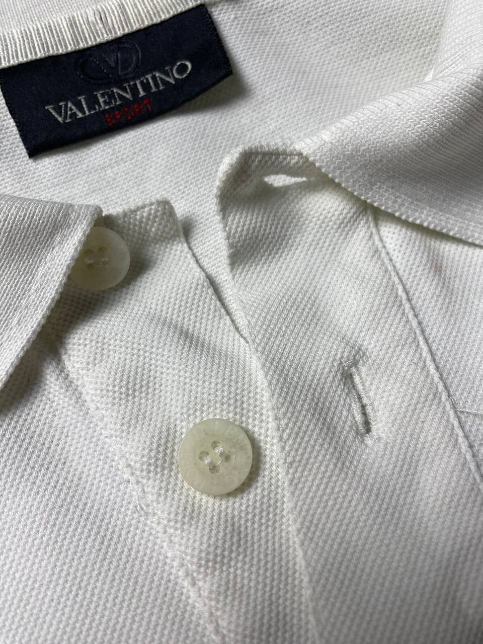 Valentino Vintage Valentino Sport Polo Size US XL / EU 56 / 4 - 4 Thumbnail