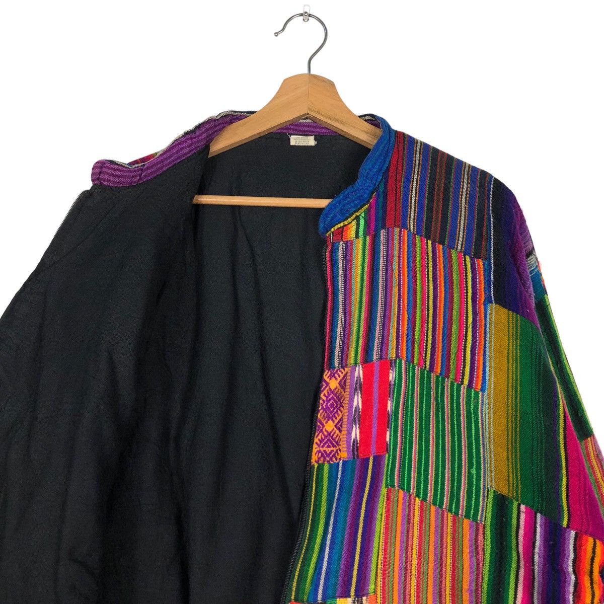 Vintage 🔥Vintage Zipper Jacket Multi Colour Knit Inspire Kapital Size US XL / EU 56 / 4 - 12 Thumbnail