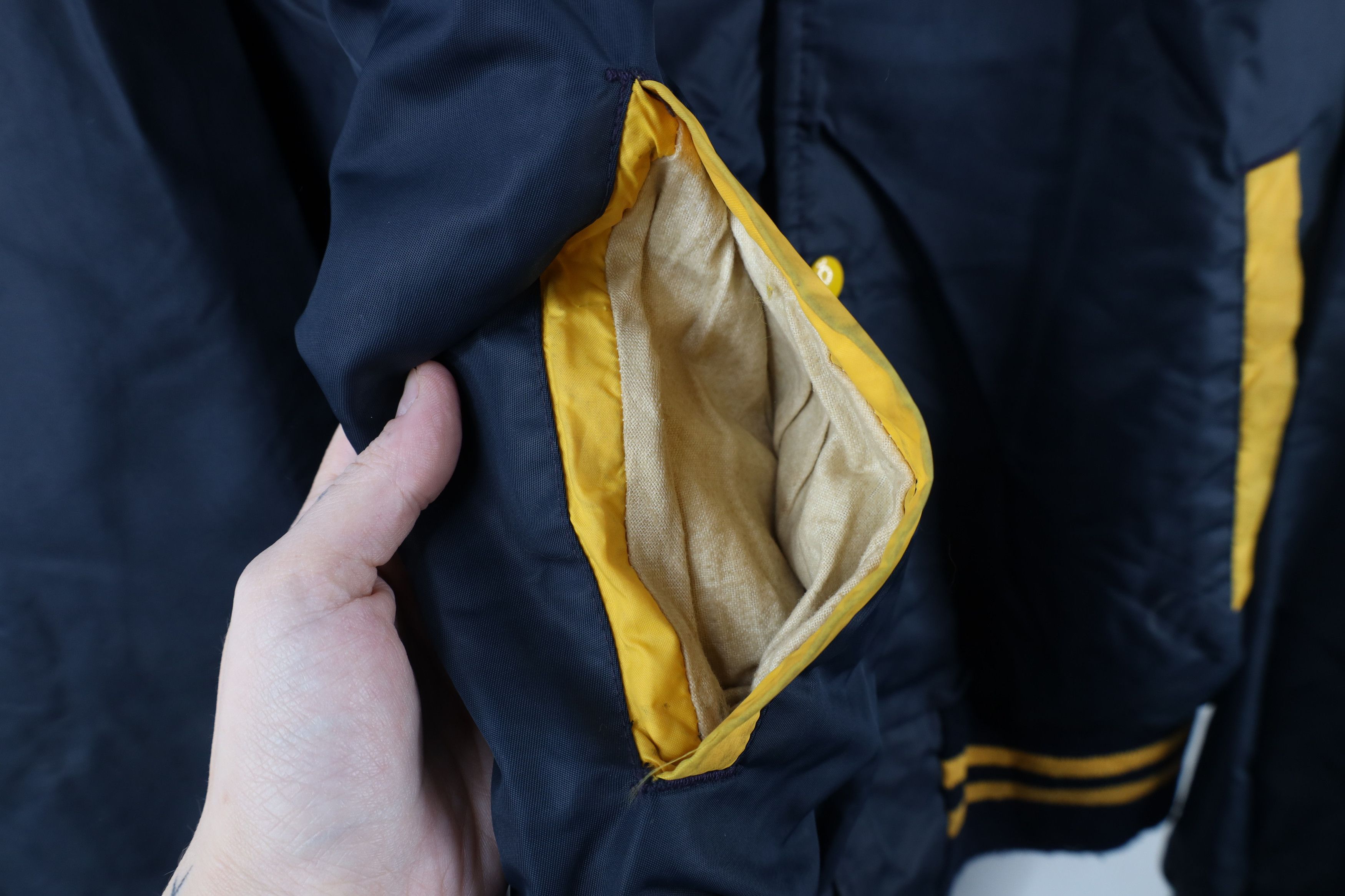 Vintage Vintage 70s College NIFA Flying Varsity Jacket Blue USA Size US M / EU 48-50 / 2 - 9 Thumbnail
