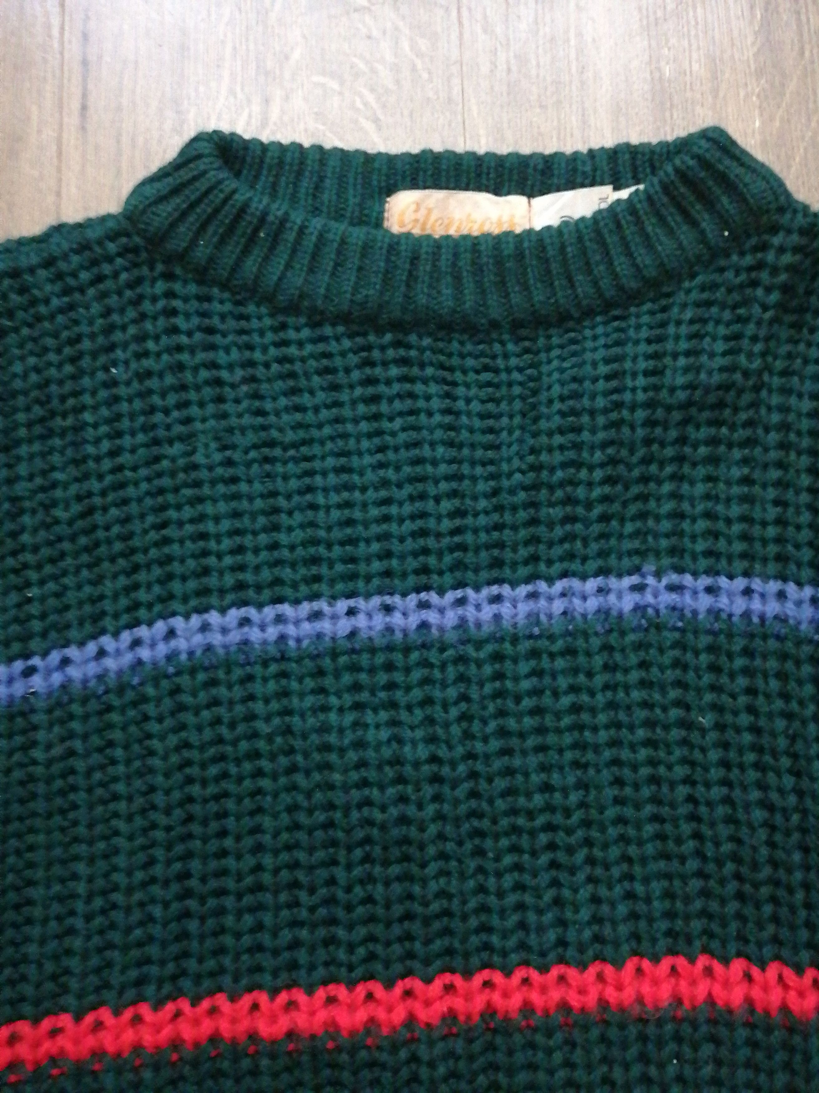 Other Glenross England Pure New Wool Sweater Size US L / EU 52-54 / 3 - 6 Thumbnail