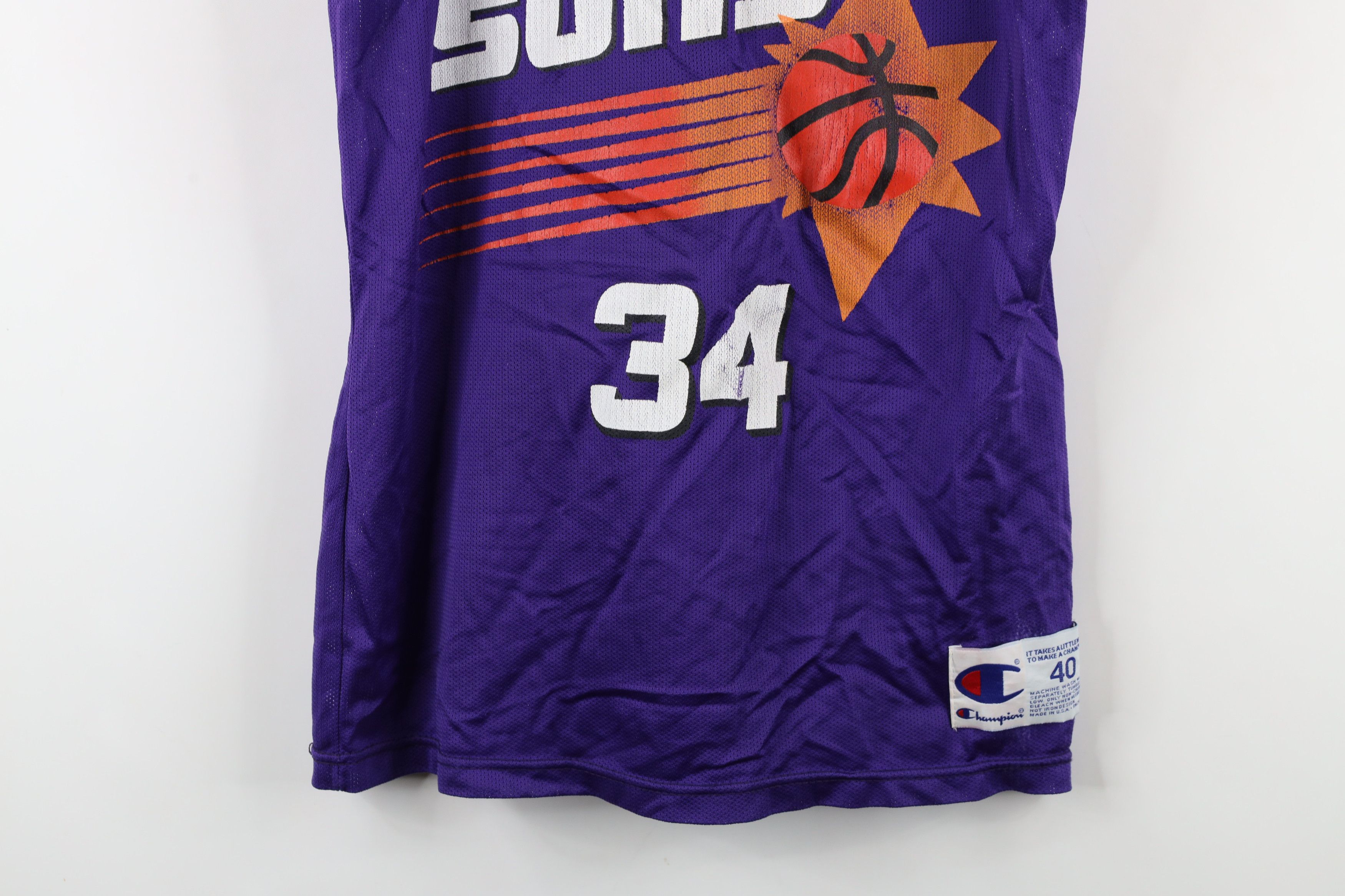 Champion × Vintage Vintage 90s Champion Phoenix Suns Basketball Jersey USA Size US L / EU 52-54 / 3 - 3 Thumbnail
