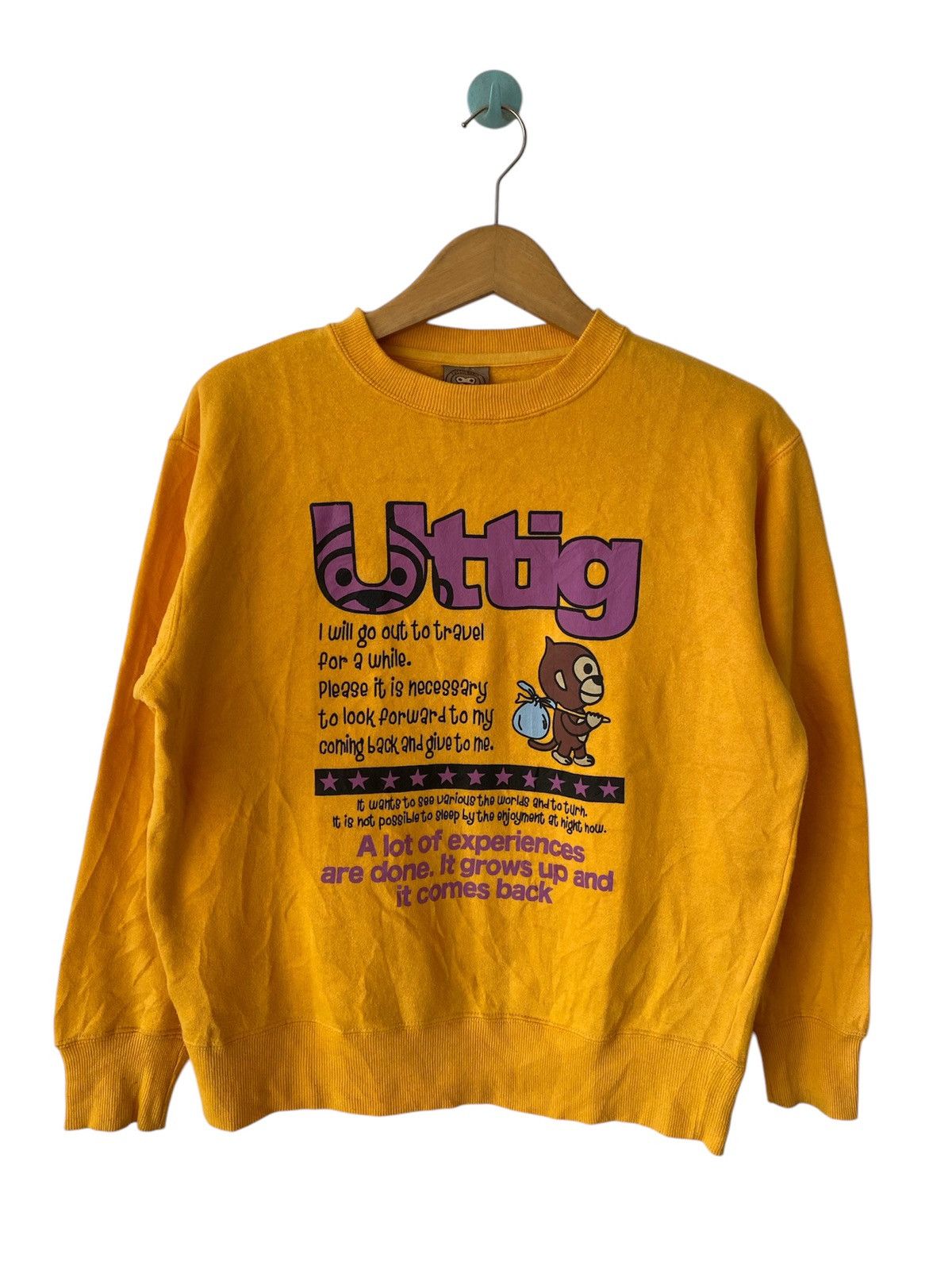 Japanese Brand × Vintage UITTG Baby The Travel Is Cool Size US M / EU 48-50 / 2 - 1 Thumbnail