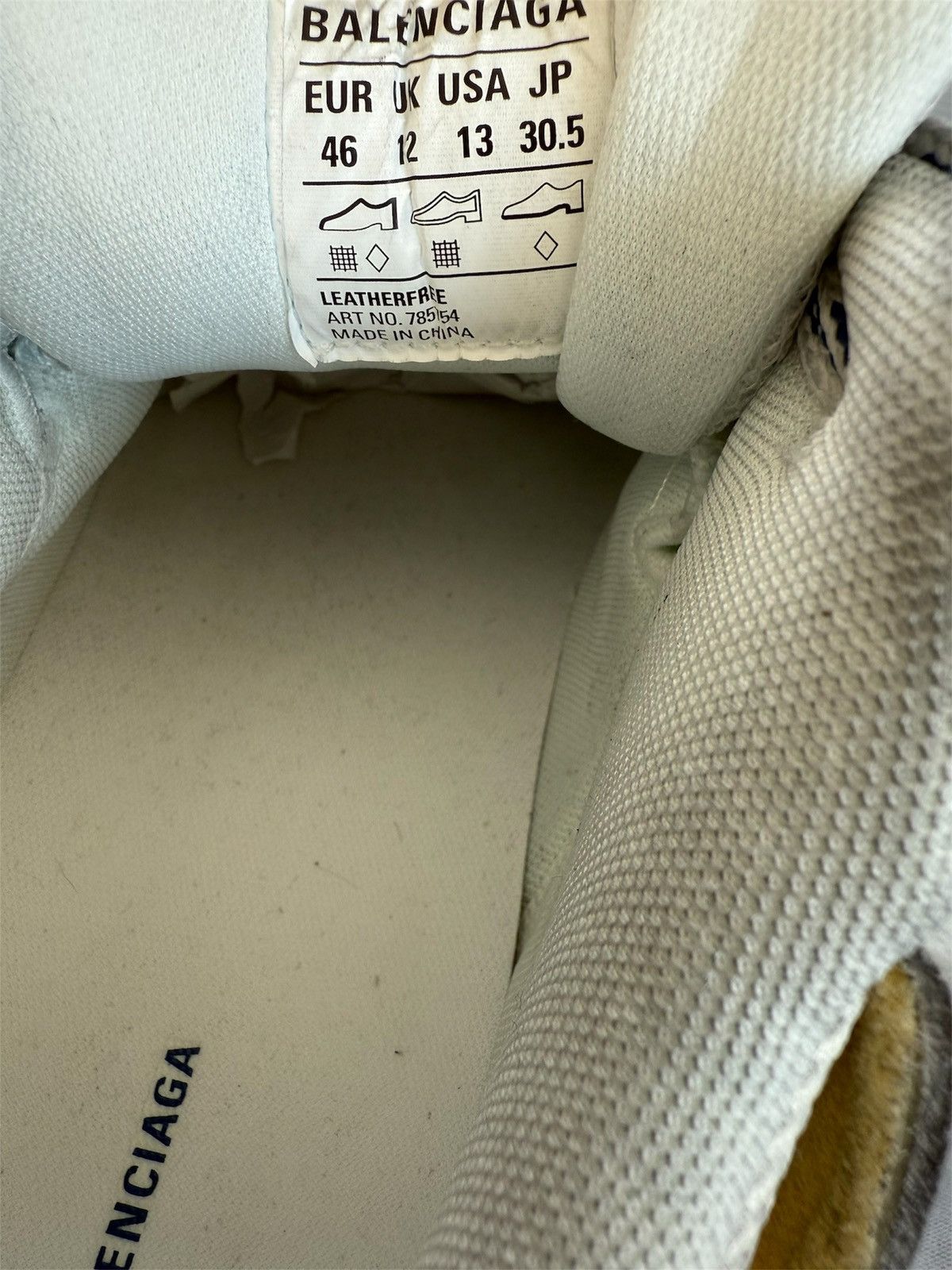 Balenciaga Balenciaga Cargo Blue / Grey Size US 13 / EU 46 - 14 Thumbnail