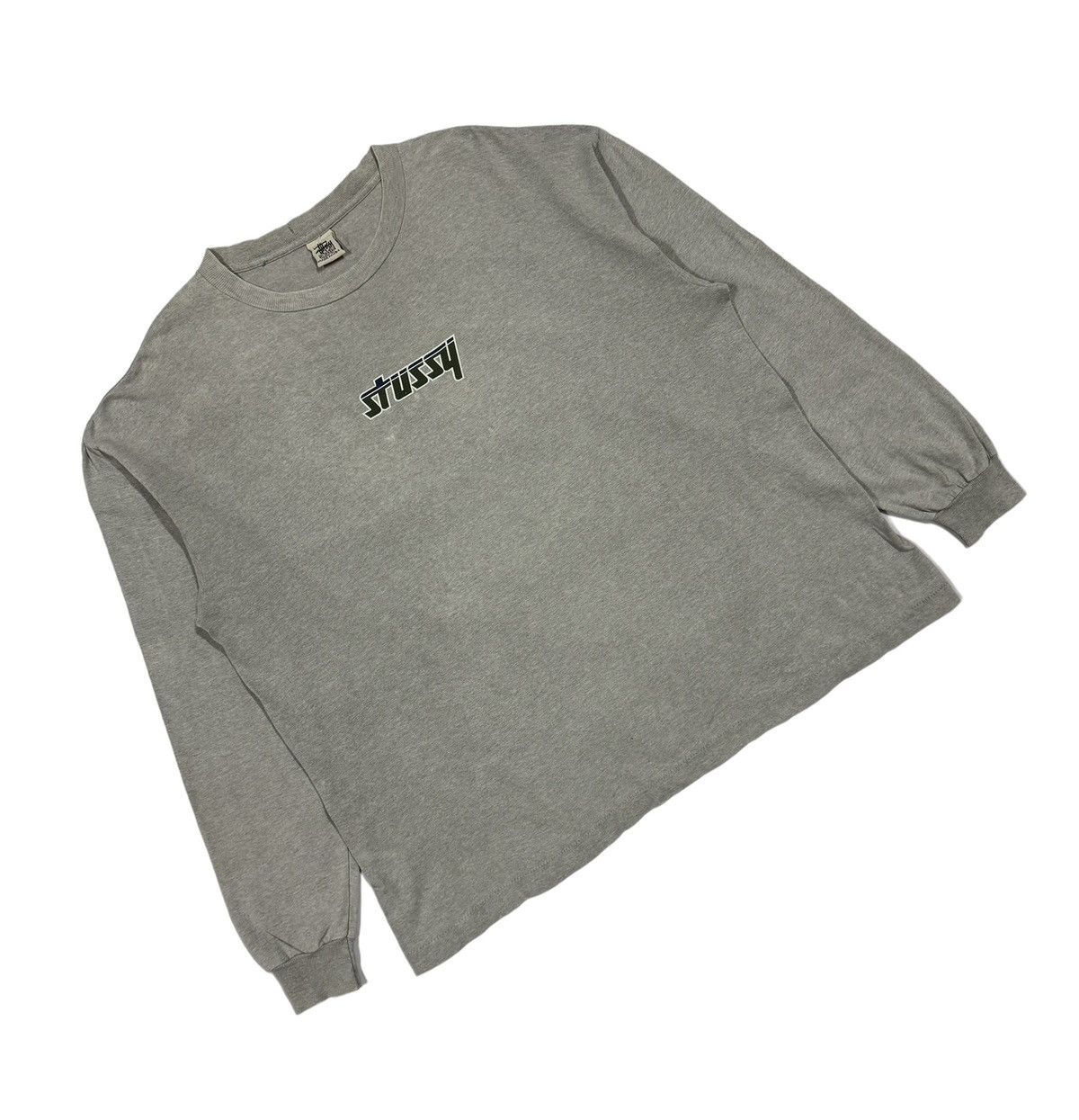 Stussy Vtg🔥90’s Stussy Oval Centre Single Longsleeve Tee Size US XL / EU 56 / 4 - 6 Thumbnail