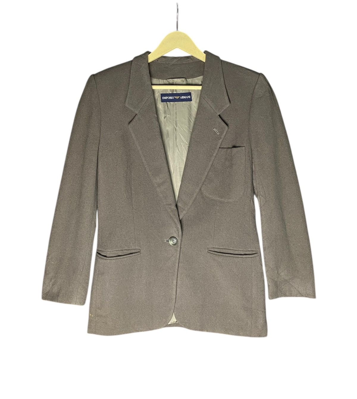 Emporio Armani Vintage Emporio Armani Wool Blazer Size 40R - 1 Thumbnail