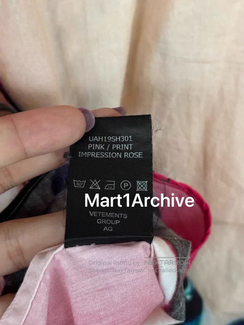 Vetements VETEMENTS Manson Shirt Size US XS / EU 42 / 0 - 9 Thumbnail