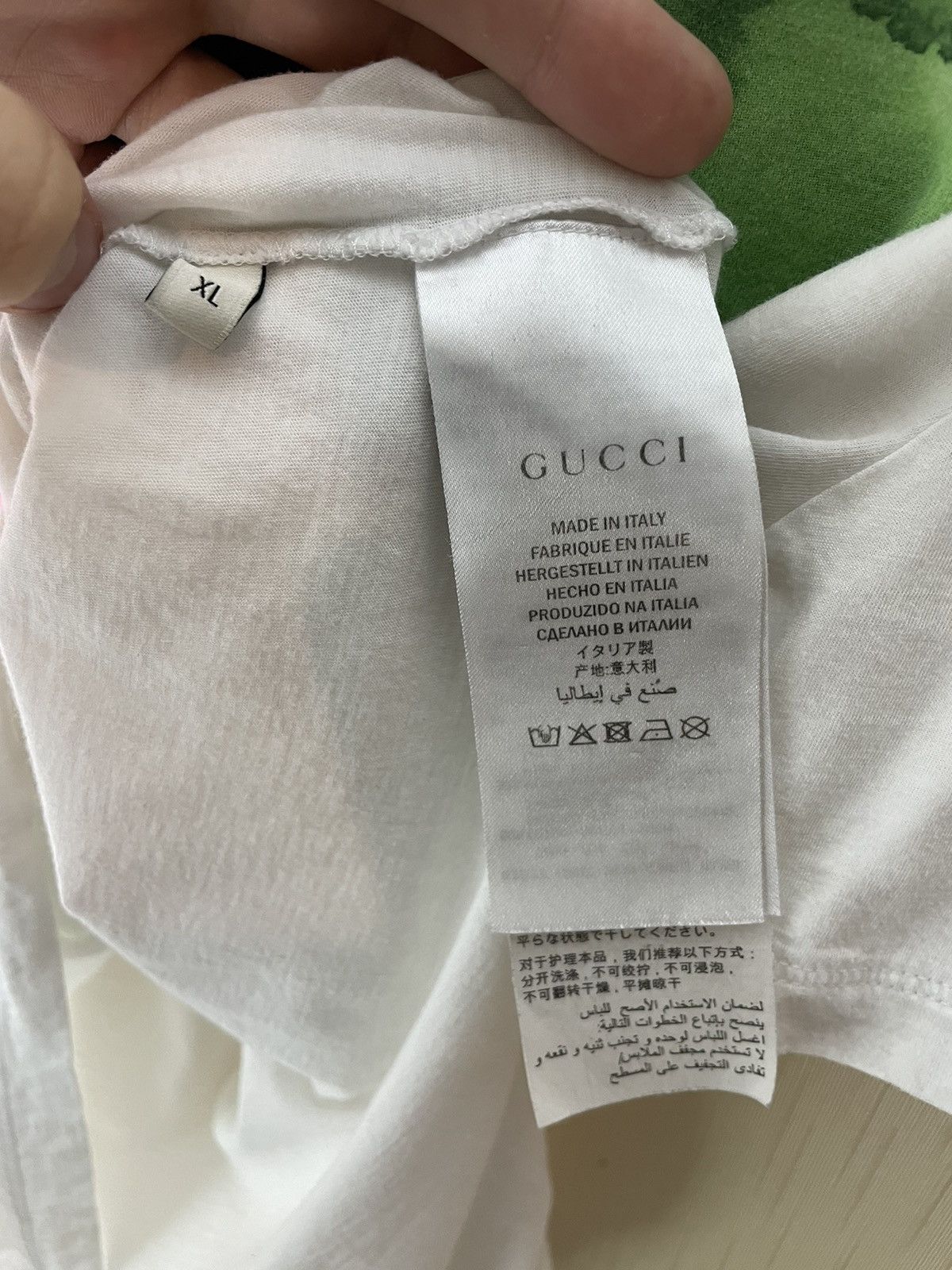 Gucci Gucci watercolor T shirt Size US XL / EU 56 / 4 - 6 Thumbnail