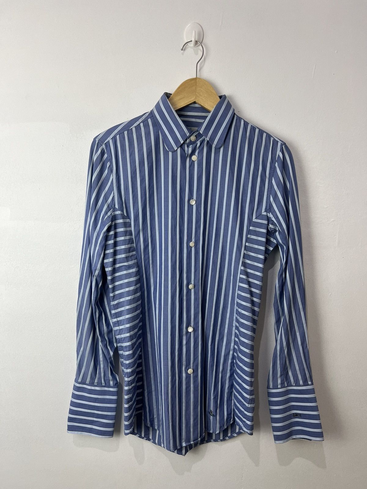 Vivienne Westwood Ss12 Vivienne Westwood Stripe Shirt Size US S / EU 44-46 / 1 - 1 Thumbnail