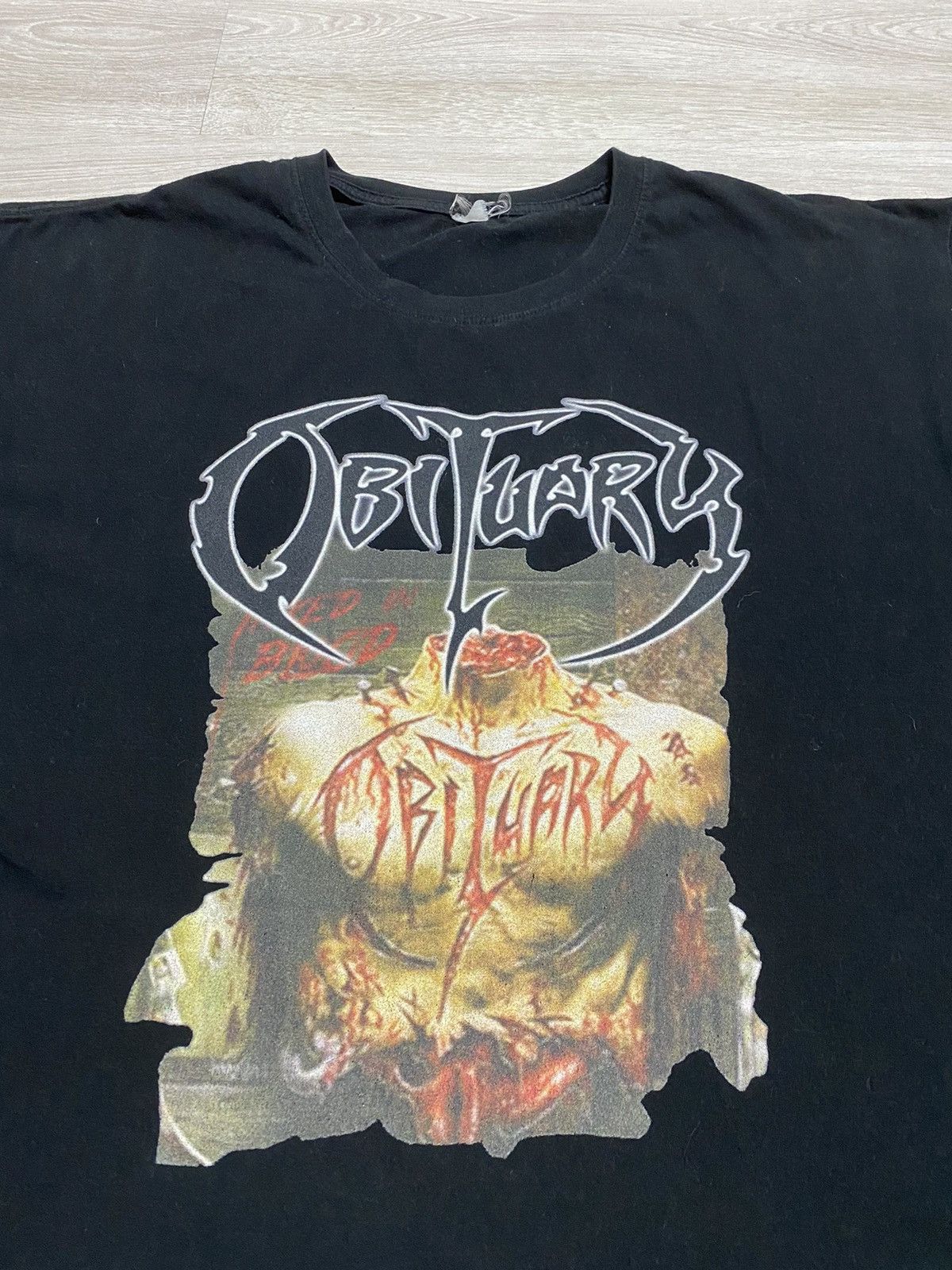 Rock T-shirt OBITUARY excellent condition size XXL