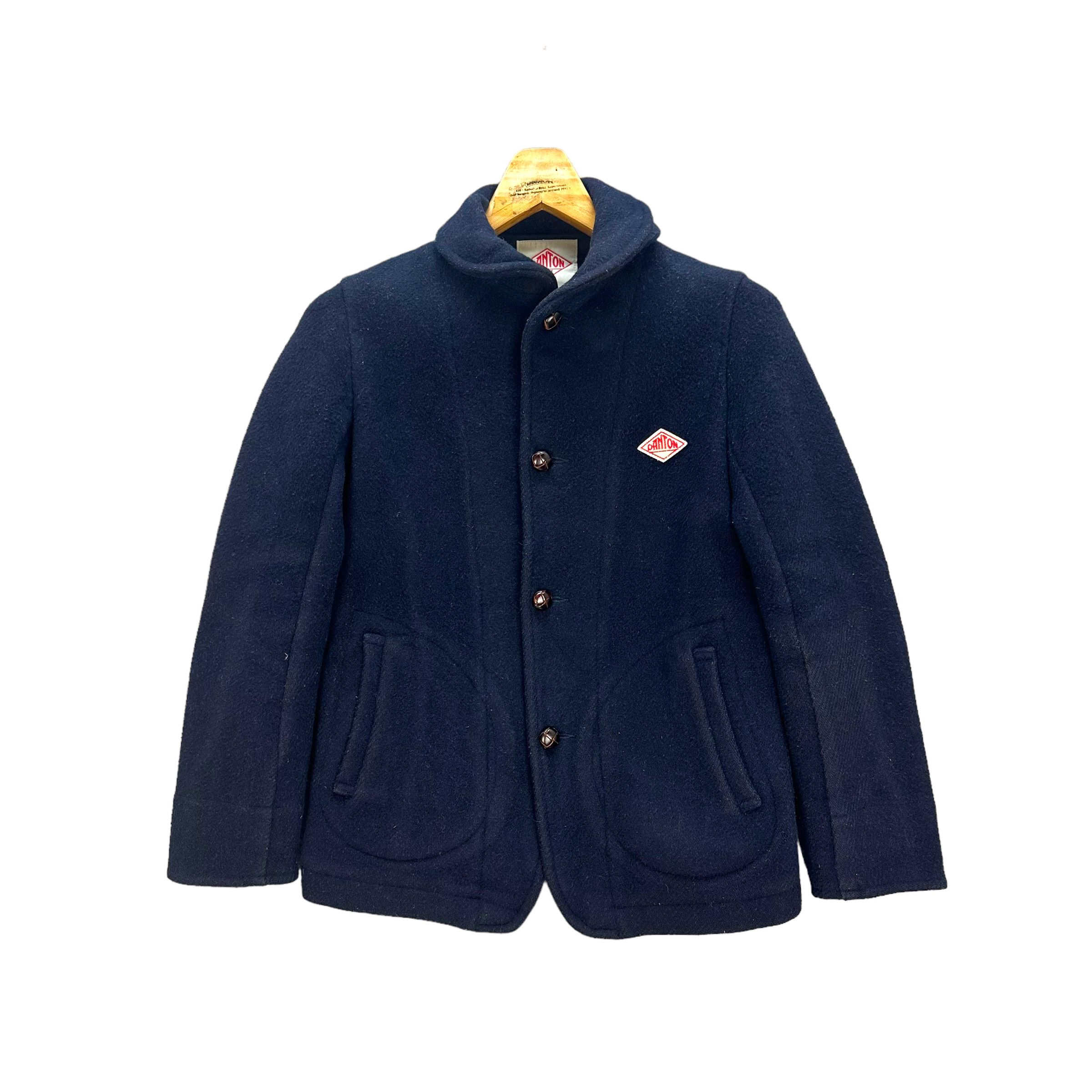 DANTON wool coat jacketウール コート 42 DANTON wool coat jacketウール コート 42