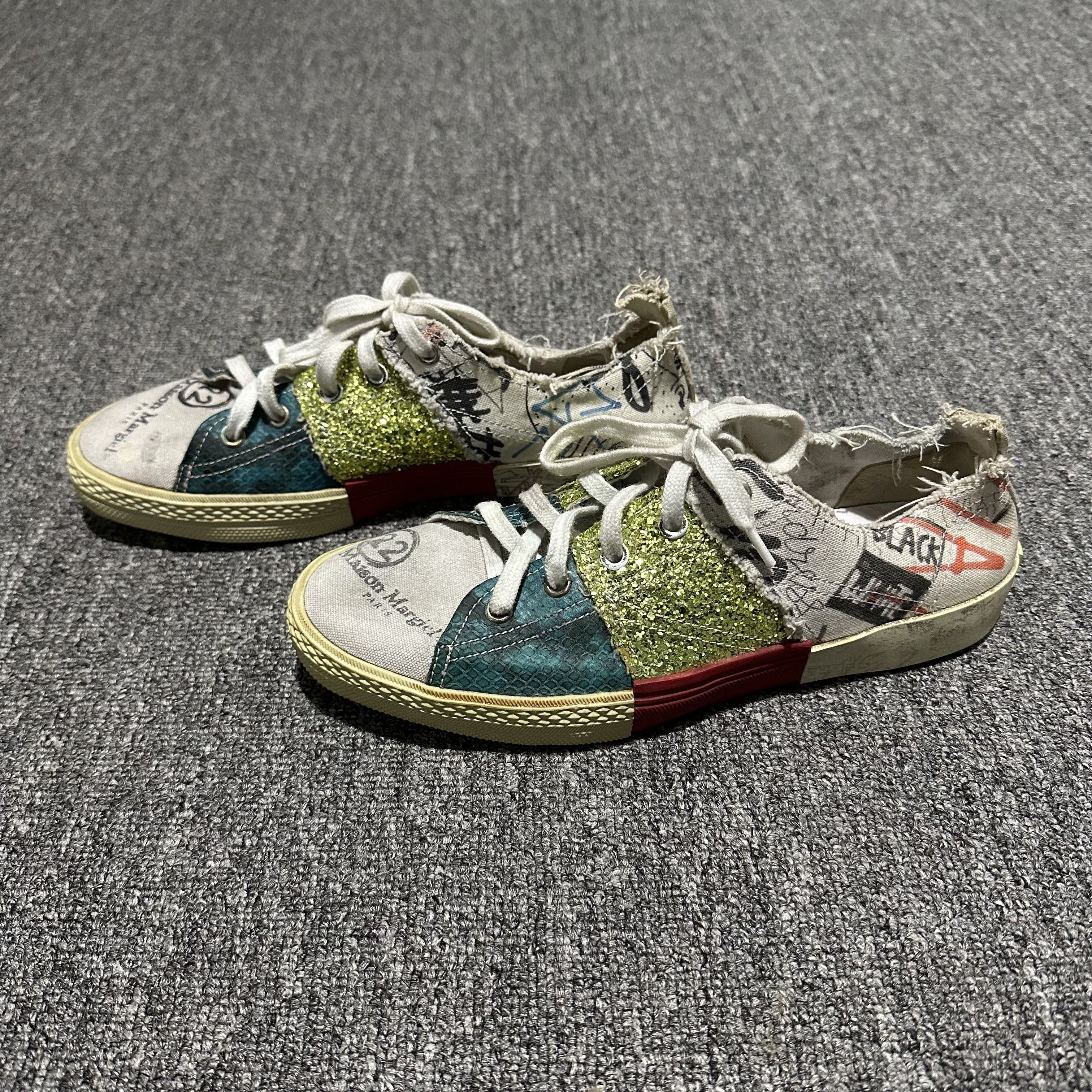 Maison Margiela Maison Margiela Patchwork Shoes Size US 5.5 / EU 38 - 3 Thumbnail