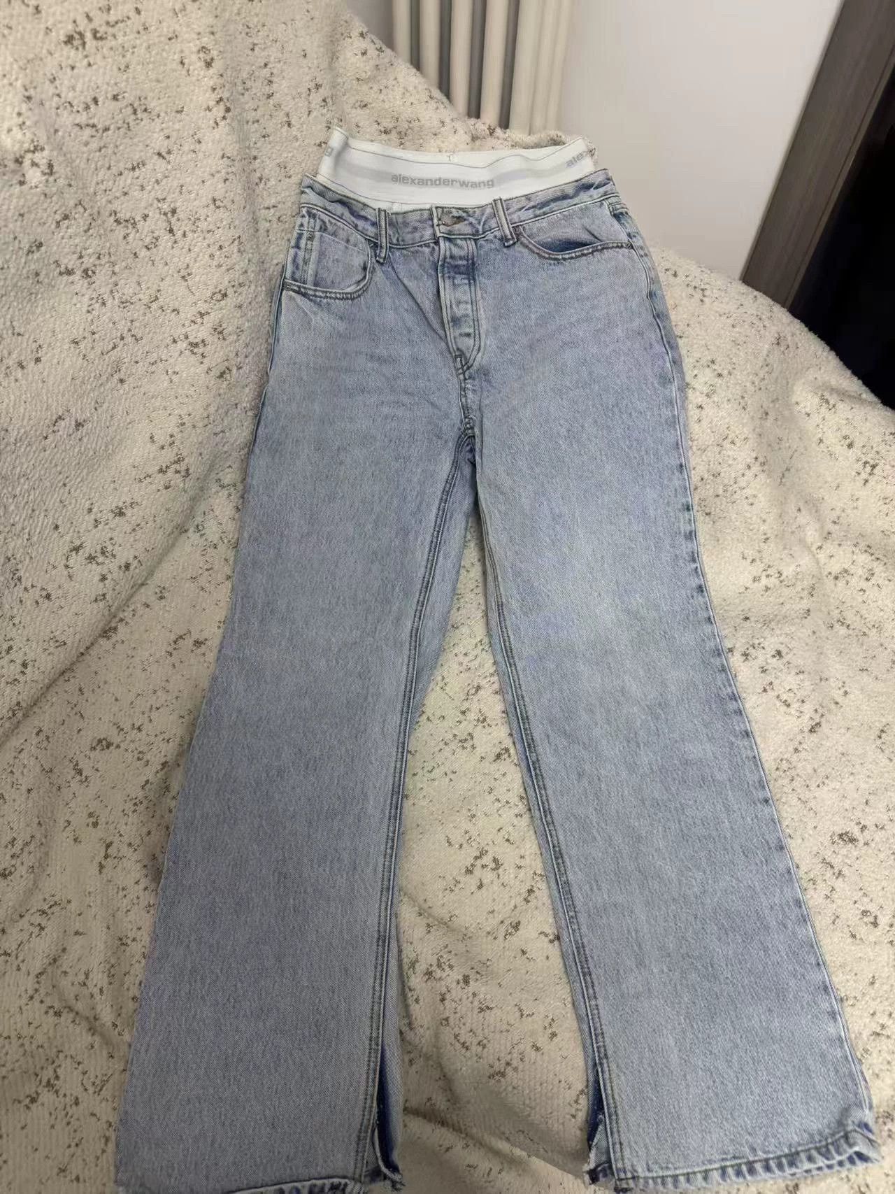 Alexander Wang Alexander Wang Waist - Paneled Jeans 27 Authentic Size 27" / US 4 / IT 40 - 1 Thumbnail