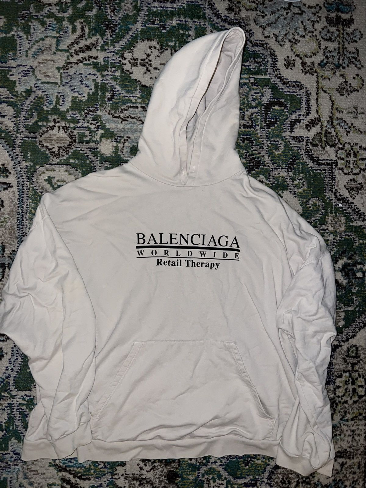 Balenciaga Balenciaga “Retail Therapy” Hoodie Size US XL / EU 56 / 4 - 1 Thumbnail