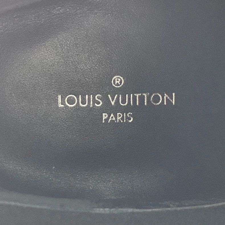 Louis Vuitton Louis Vuitton Black logo presbyopic patchwork leather chun Size US 5.5 / IT 35.5 - 7 Thumbnail