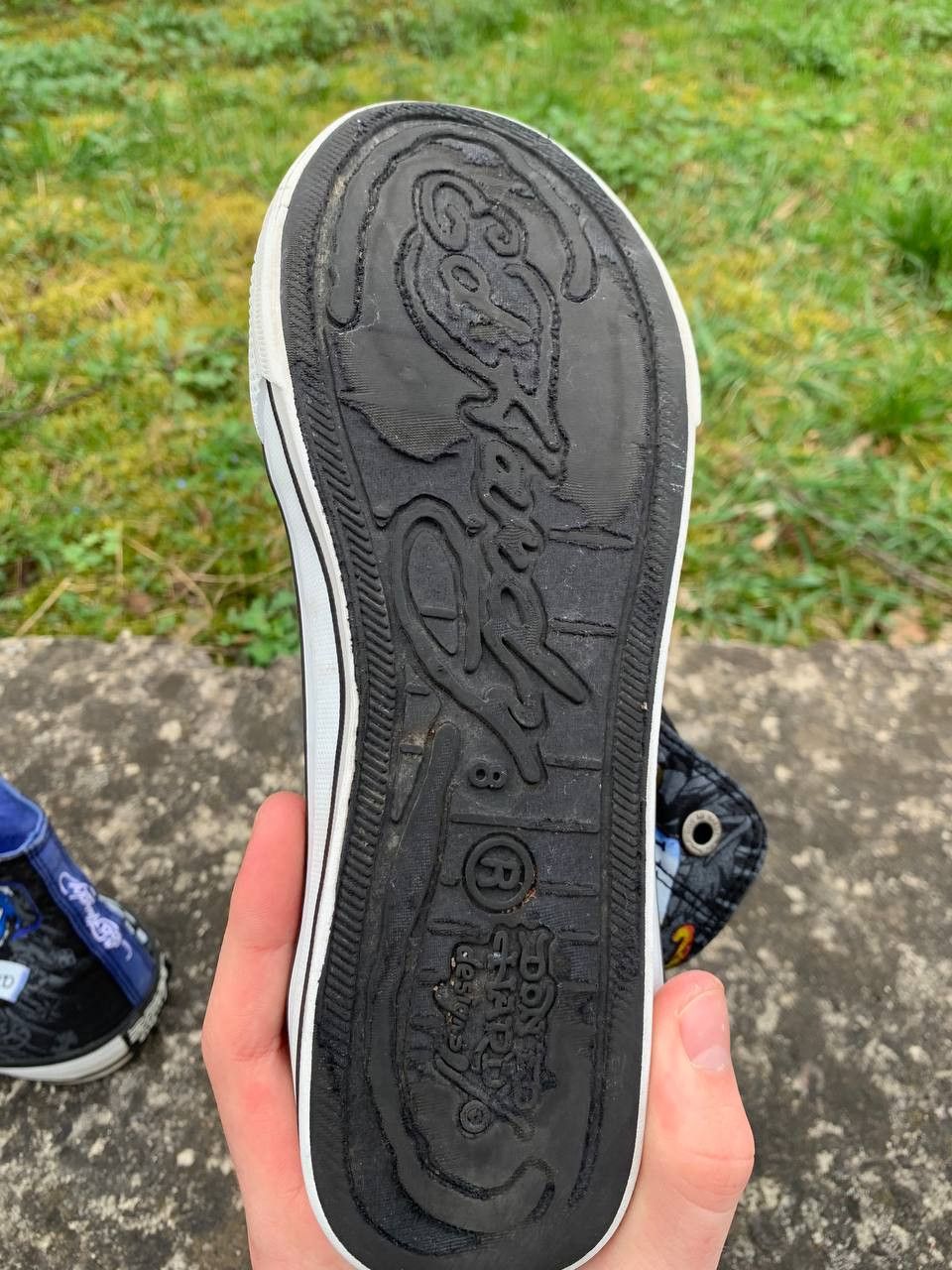 Ed Hardy Ed hardy sneakers hi top tattoo vintage rare y2k Size US 8 / IT 38 - 8 Thumbnail