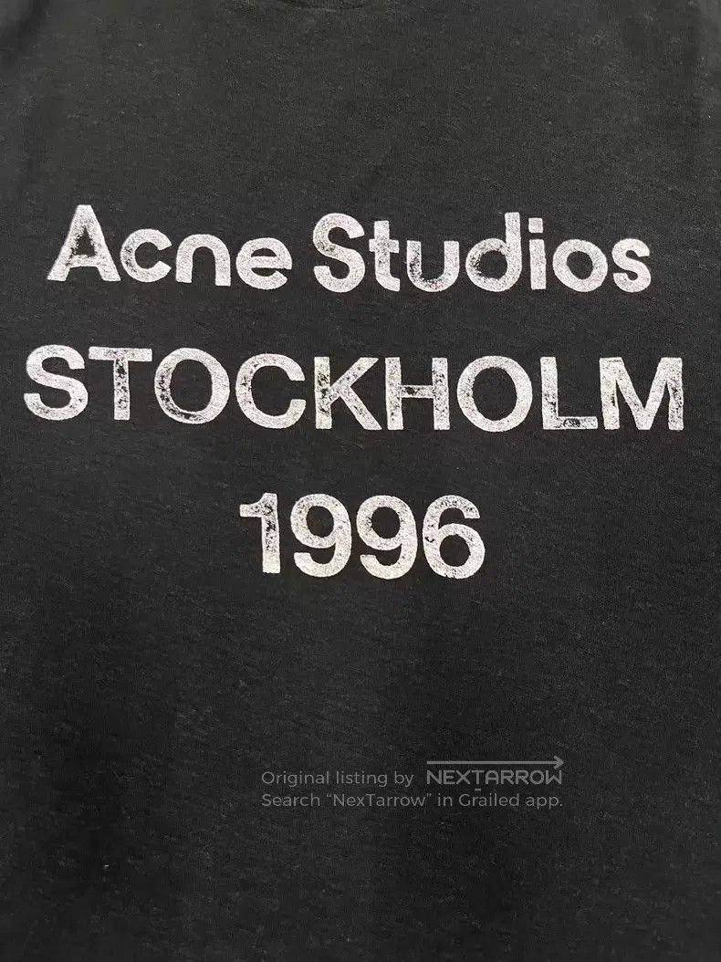 Acne Studios Acne Studios 1996 series solid color lettered hooded long- Size US S / EU 44-46 / 1 - 3 Thumbnail