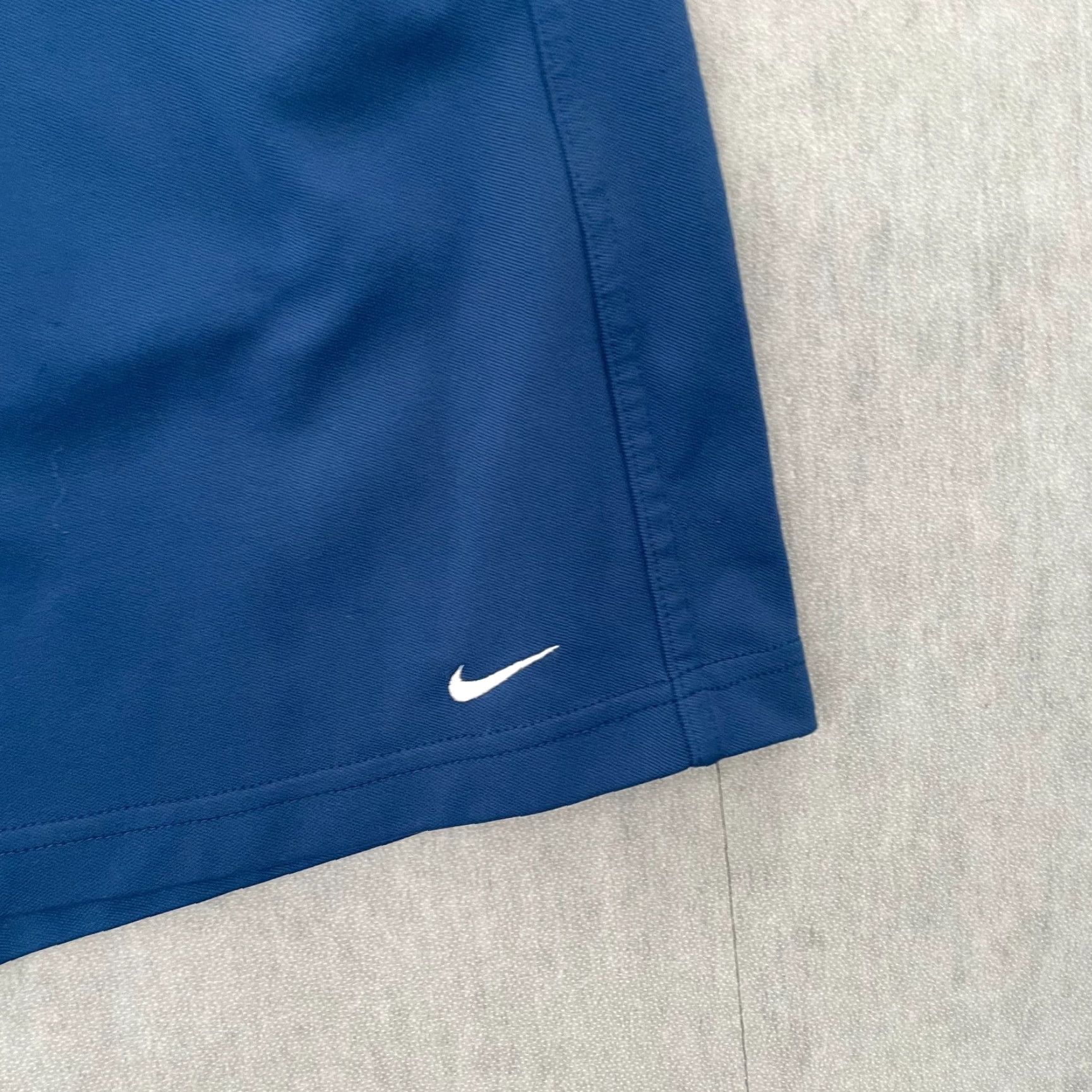 Nike VINTAGE Nike Shorts Adult XL Blue Tennis Challenge Court Logo Mens Size US 36 / EU 52 - 3 Thumbnail