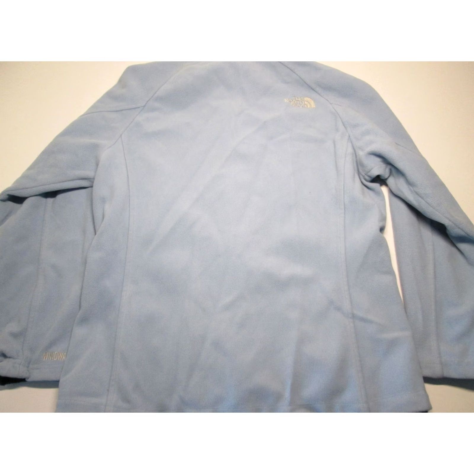 The North Face The North Face Womens Windbreaker Jacket M Dusty Blue Zip Pockets Solid Wind Wall Outerwear - Womens Jacket Size M / US 6-8 / IT 42-44 - 2 Thumbnail