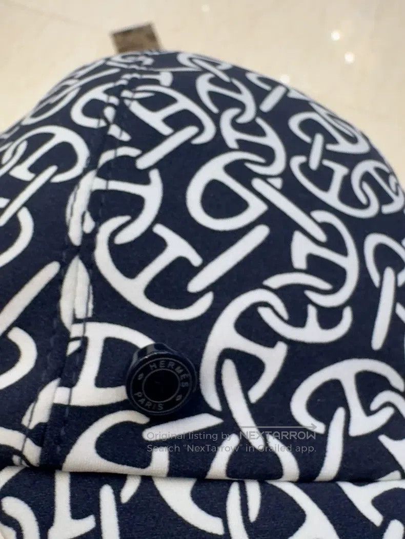 Hermes Hermes size M Pig Nose Pattern Baseball Cap Size ONE SIZE - 4 Thumbnail