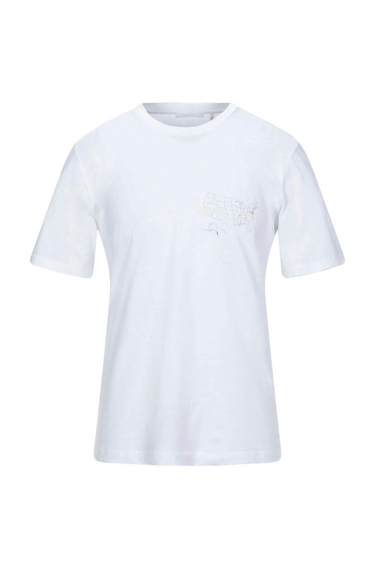 Helmut Lang Helmut Lang Stat Tee Size US M / EU 48-50 / 2 - 1 Thumbnail