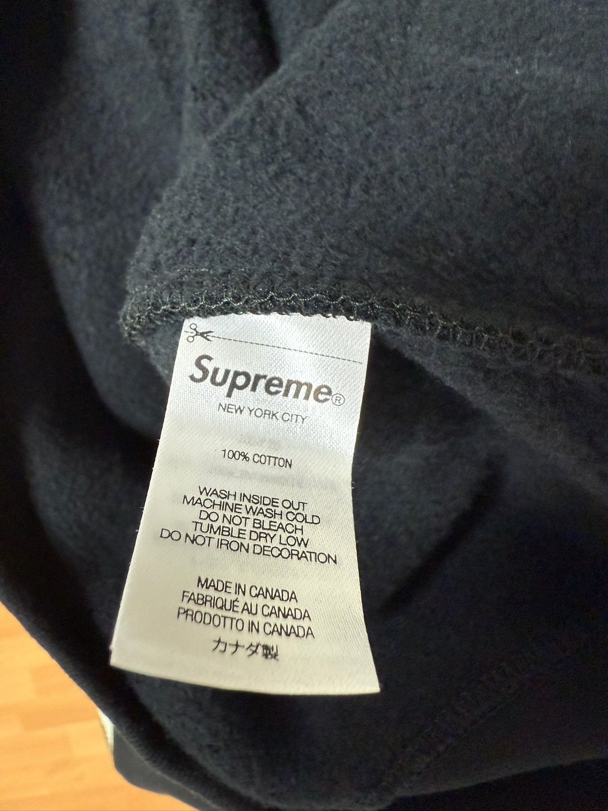 Supreme × Wtaps Supreme x WTAPS Crewneck Black FW21 Size US S / EU 44-46 / 1 - 6 Thumbnail