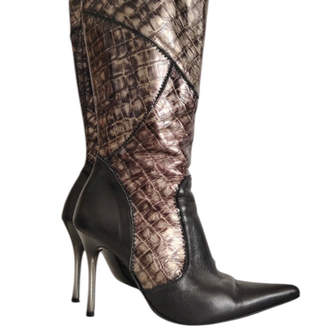 Other Genuine Leather Knee-High Boots –Size EU 38 Size US 7 / IT 37 - 3 Thumbnail