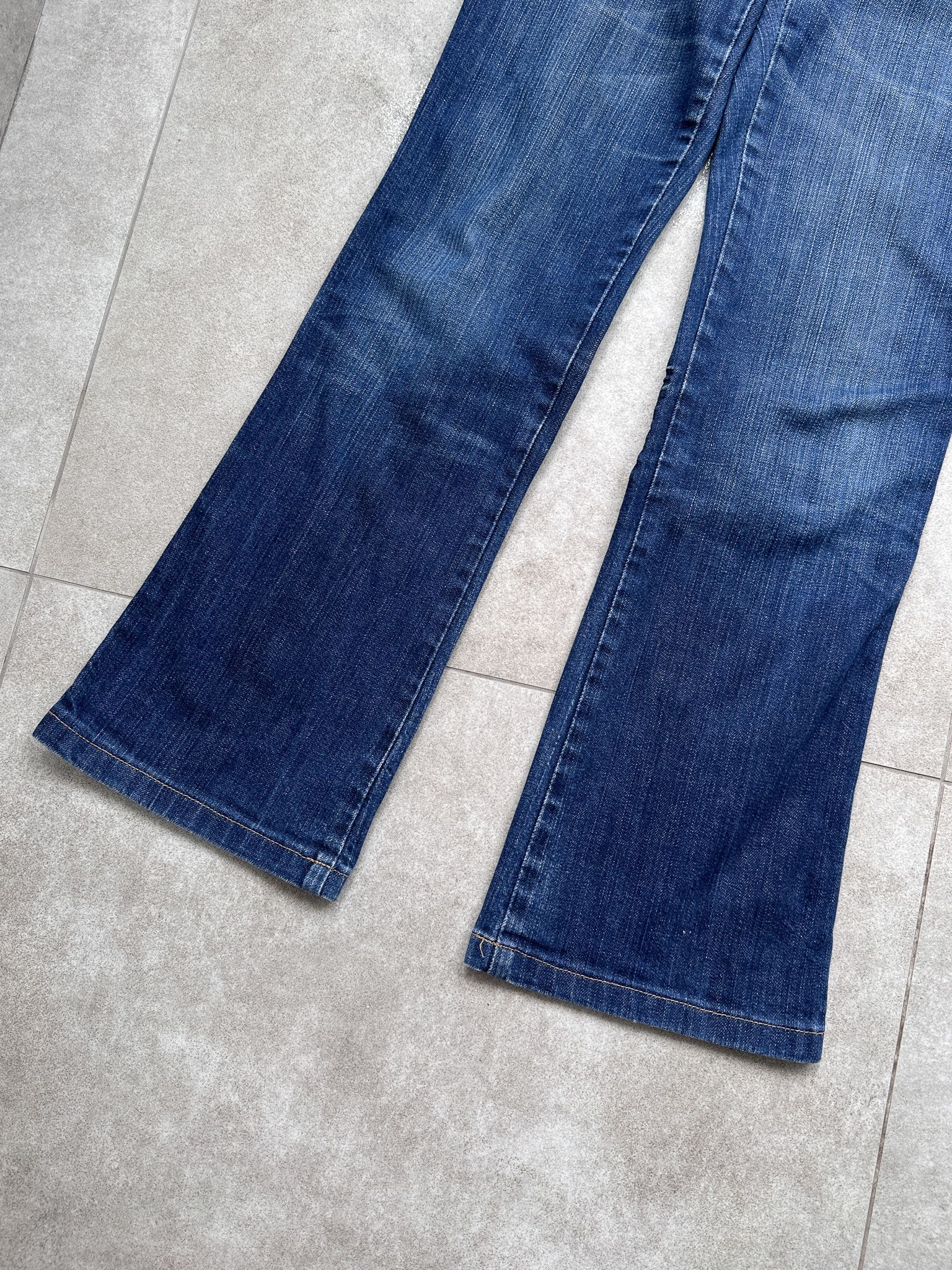 Moschino Vintage Y2K Moschino Flare Denim Pants Jeans Size 27" / US 4 / IT 40 - 8 Thumbnail