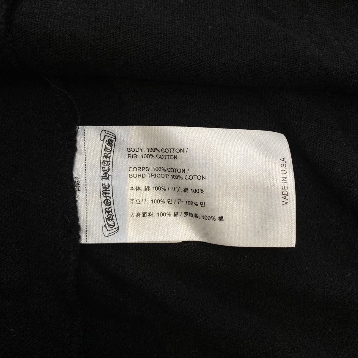 Chrome Hearts Chrome Hearts Roller Skate T-shirt black Size XS / US 0-2 / IT 36-38 - 8 Thumbnail