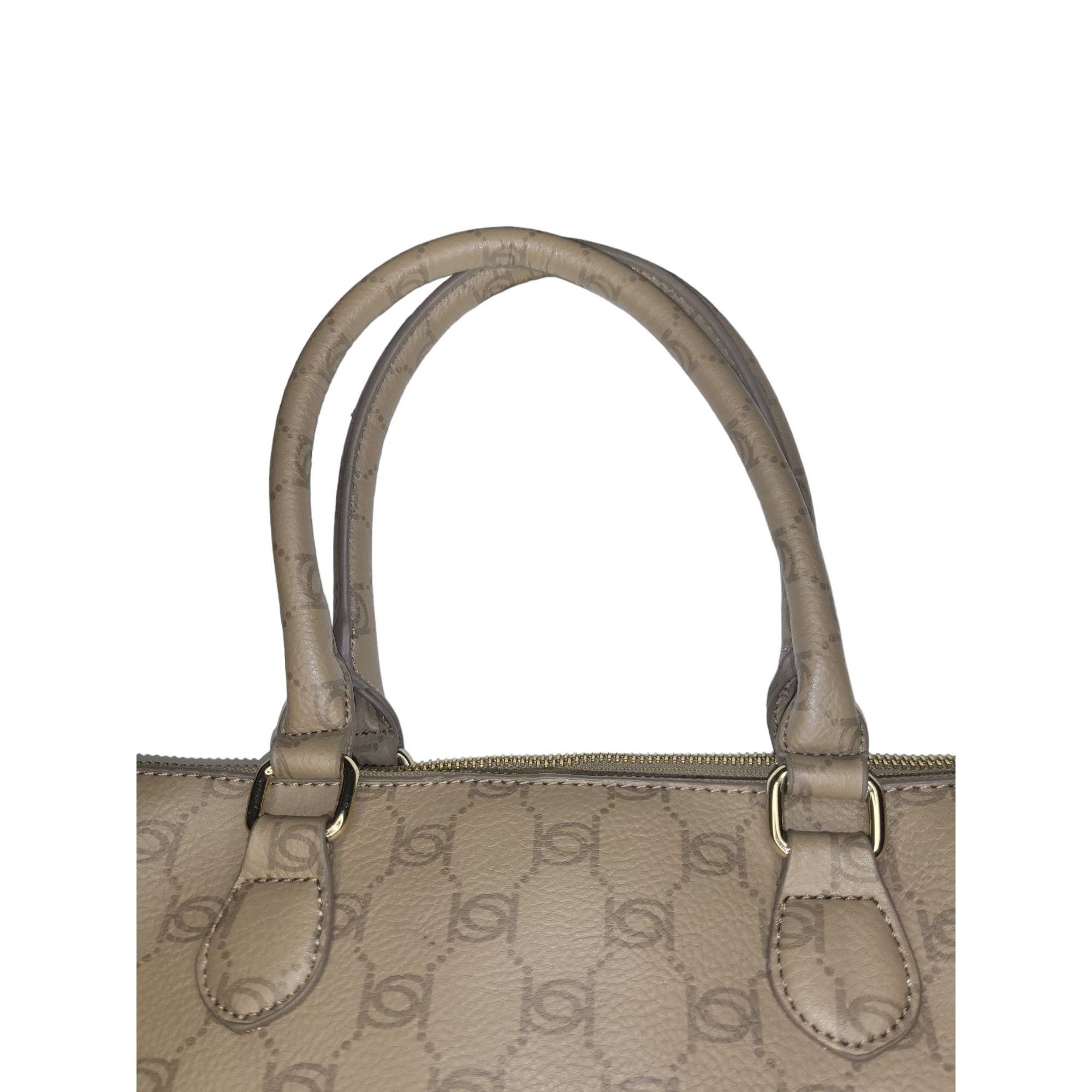 Bebe Bebe Los Angeles Handbag Geometric Logo Print Faux Leather D Size ONE SIZE - 5 Thumbnail