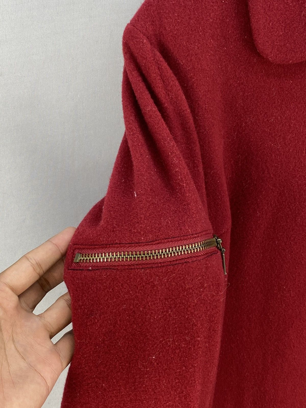Japanese Brand Vintage Betty’s Blue Shinji Abe Wool Down Jacket Size US M / EU 48-50 / 2 - 10 Thumbnail